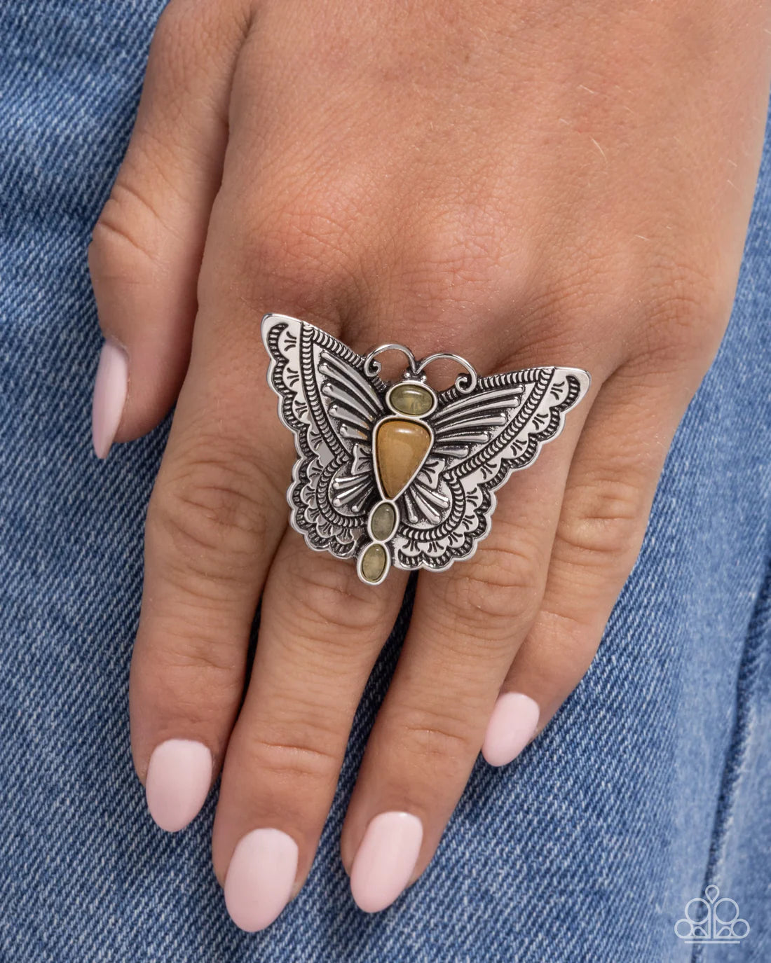 Paparazzi Rings - Adolescent Aerial - Orange