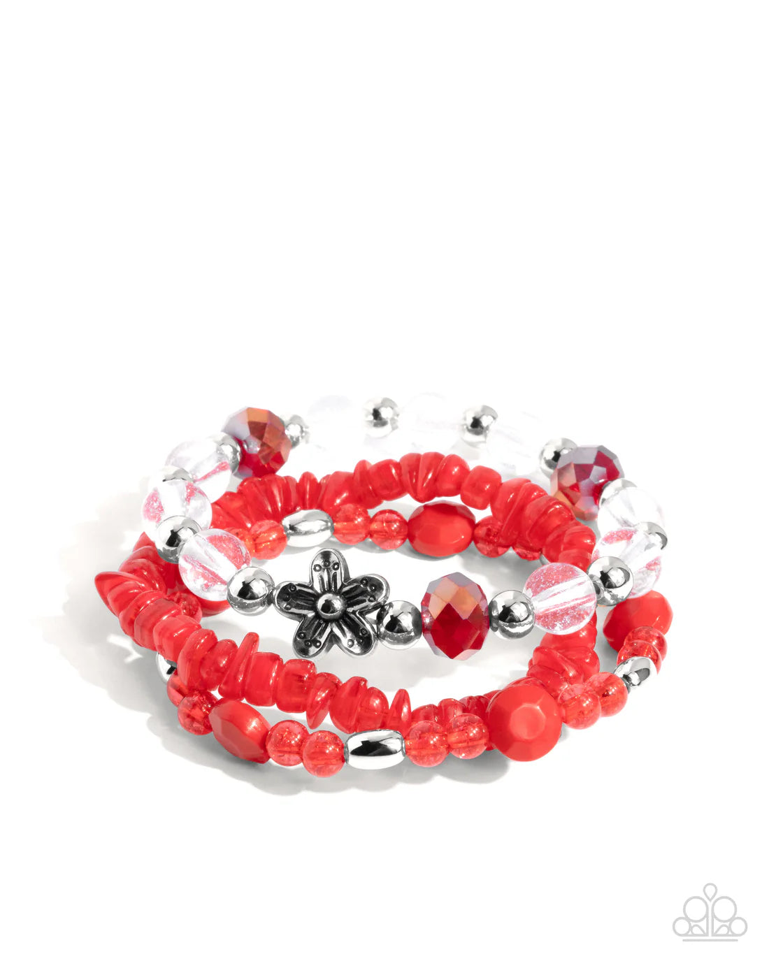 Paparazzi Bracelets - Spellbound Stack - Red