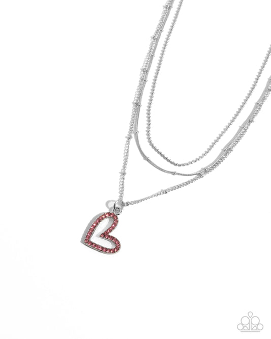 Paparazzi PREORDER Necklaces - Valentines Day Decadence - Pink