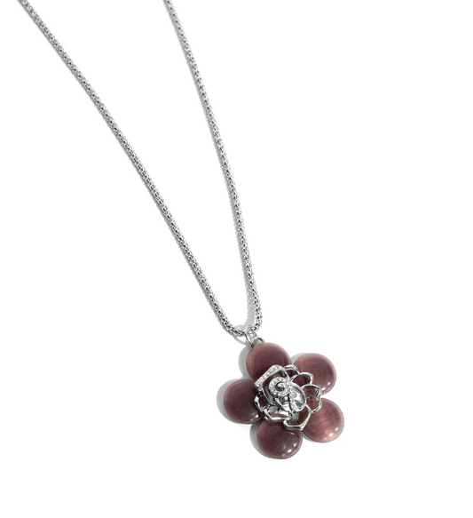 Paparazzi Necklaces - Floral Freestyle - Purple
