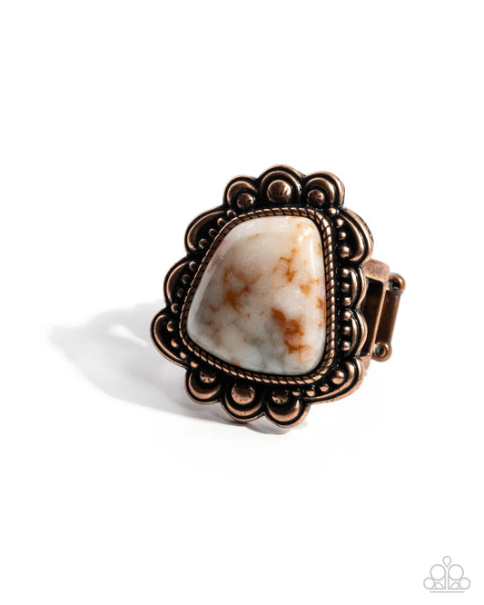 Paparazzi PREORDER Rings - Repurposed Radiance - Copper