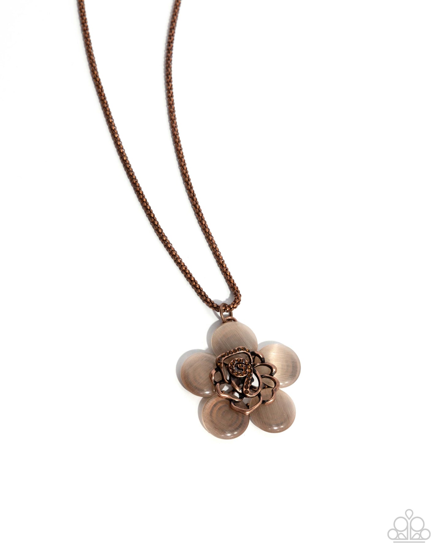 Paparazzi Necklaces - Floral Freestyle - Copper