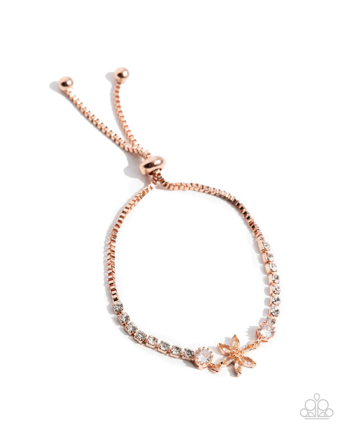 Paparazzi Bracelets - Dainty Delivery - Copper