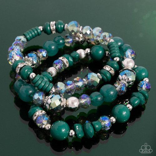 Paparazzi PREORDER Bracelets - Complimentary Chic - Green