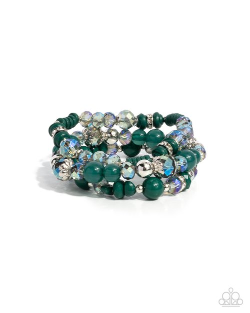 Paparazzi PREORDER Bracelets - Complimentary Chic - Green