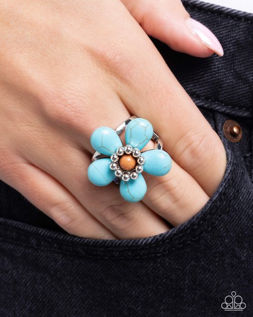 Paparazzi Rings - Stony Solidarity - Blue