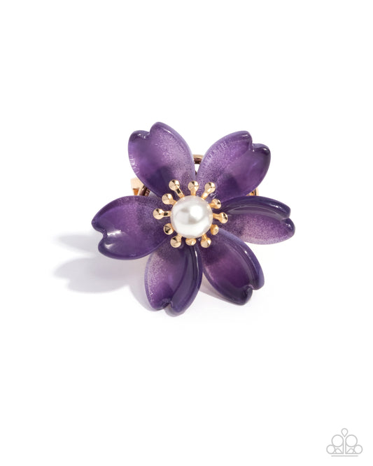 Paparazzi Rings - Floral Force - Purple