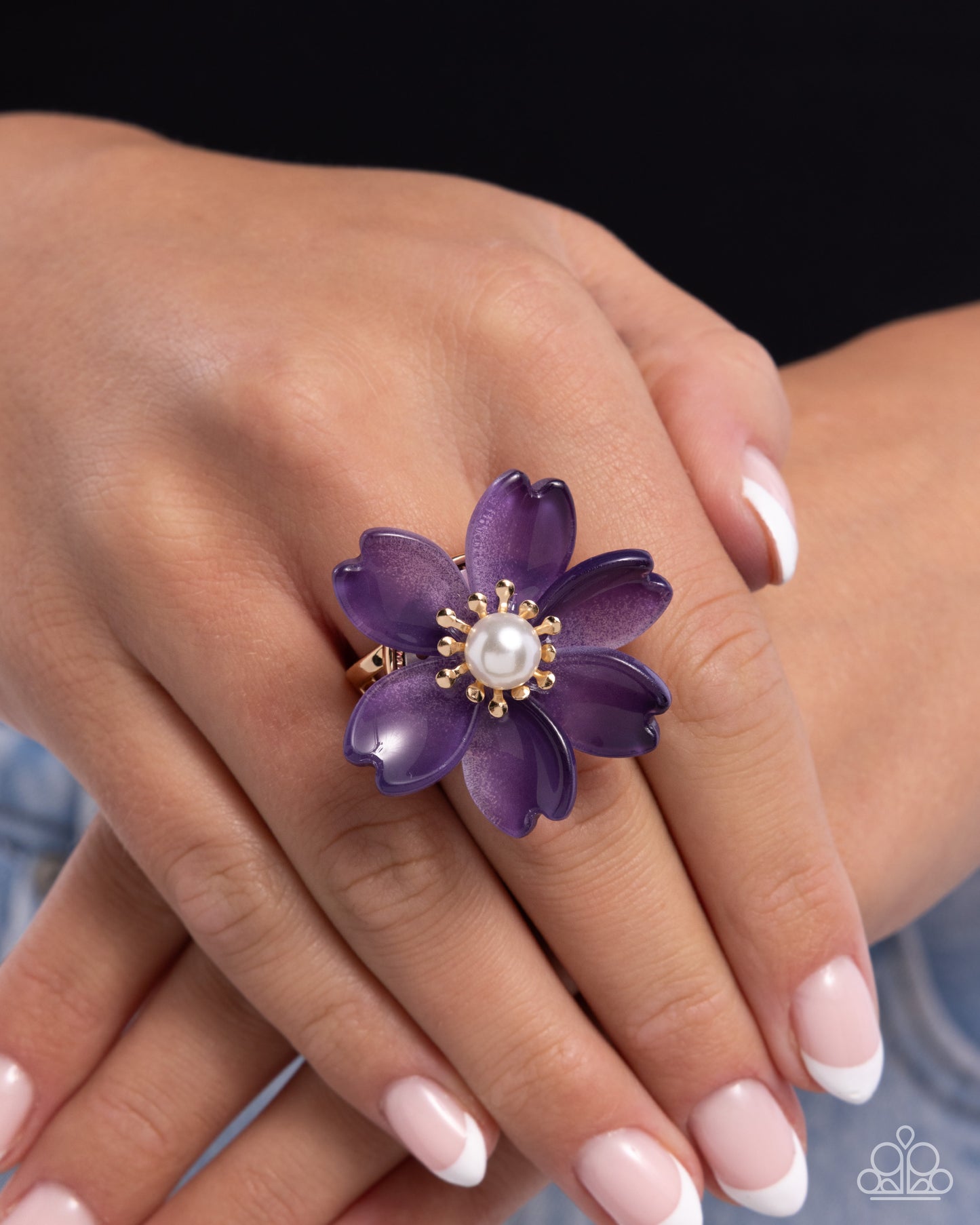 Paparazzi Rings - Floral Force - Purple