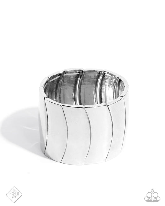 Paparazzi Bracelets - Crusading Celebrity - Silver