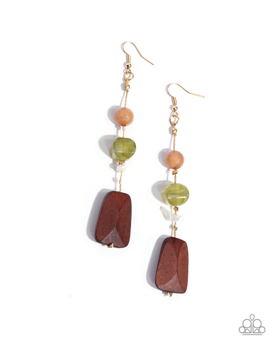 Paparazzi PREORDER Earrings - Creative Collection - Green