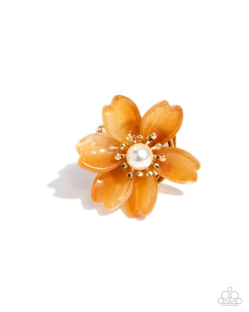 Paparazzi Rings - Floral Force - Orange