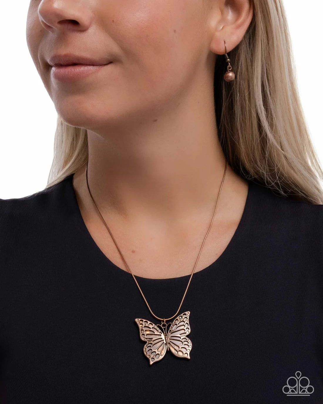 Paparazzi Necklaces - Magical Metamorphosis - Copper