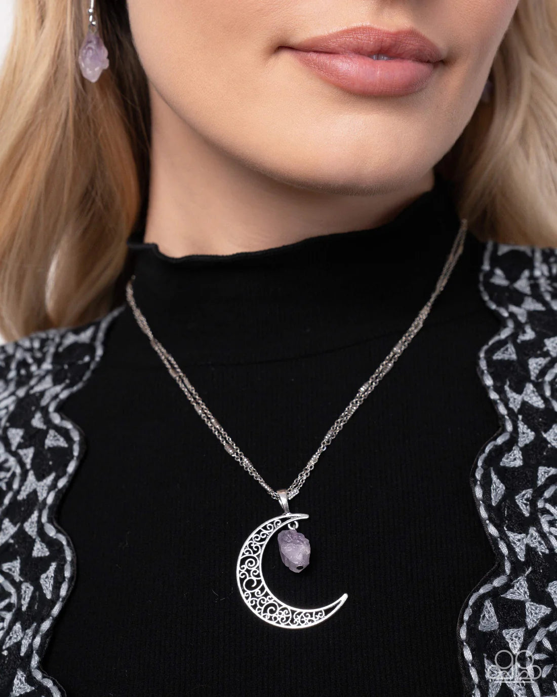Paparazzi Complete Look - 2pc set - Purple - Necklace and Ring