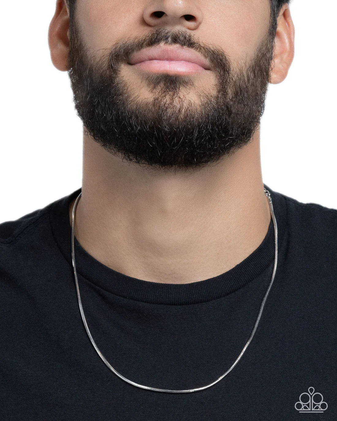 Paparazzi Men's Collection - Coiled Captain - Silver