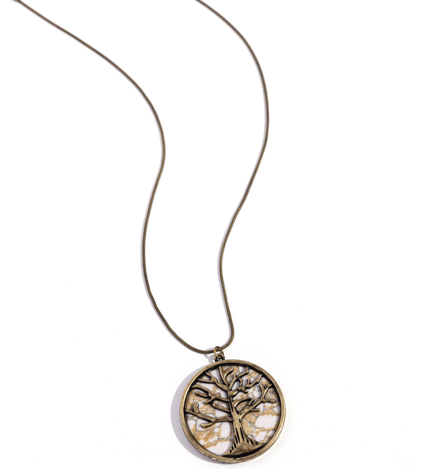 Paparazzi Necklaces - Tree Talisman - Brass