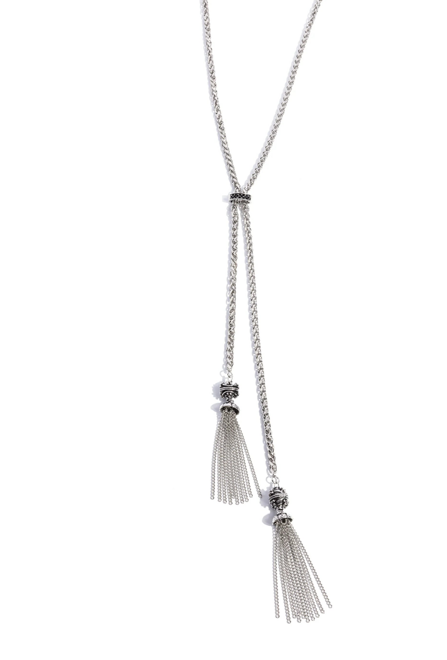Paparazzi Necklaces - Tassel Transition - Black