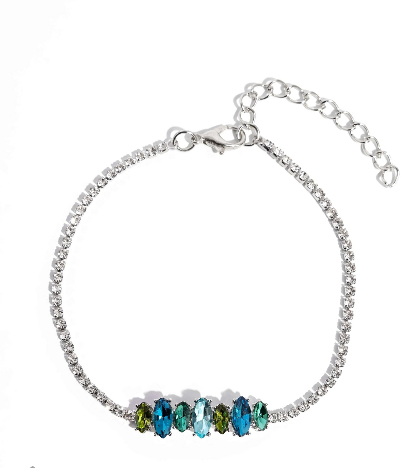 Paparazzi Bracelets - Feminine Faith - Blue - Fashion Fix