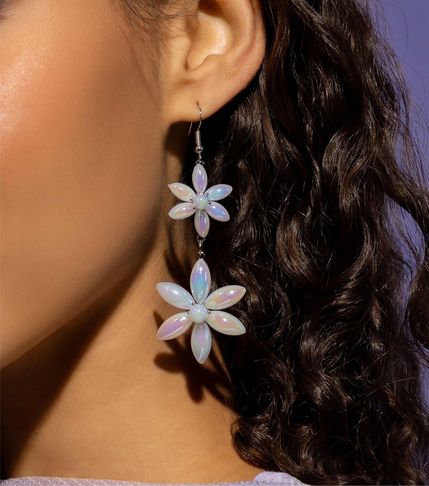 Paparazzi Earrings - Pearl Posy - White