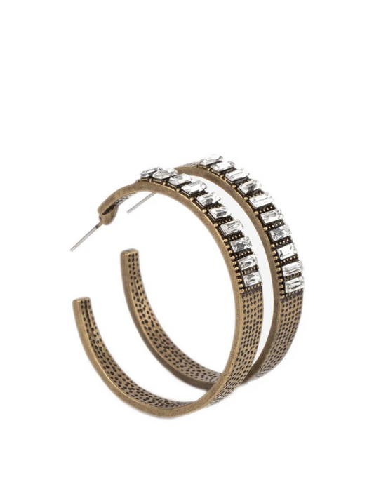 Paparazzi Earrings - More to Love - Brass