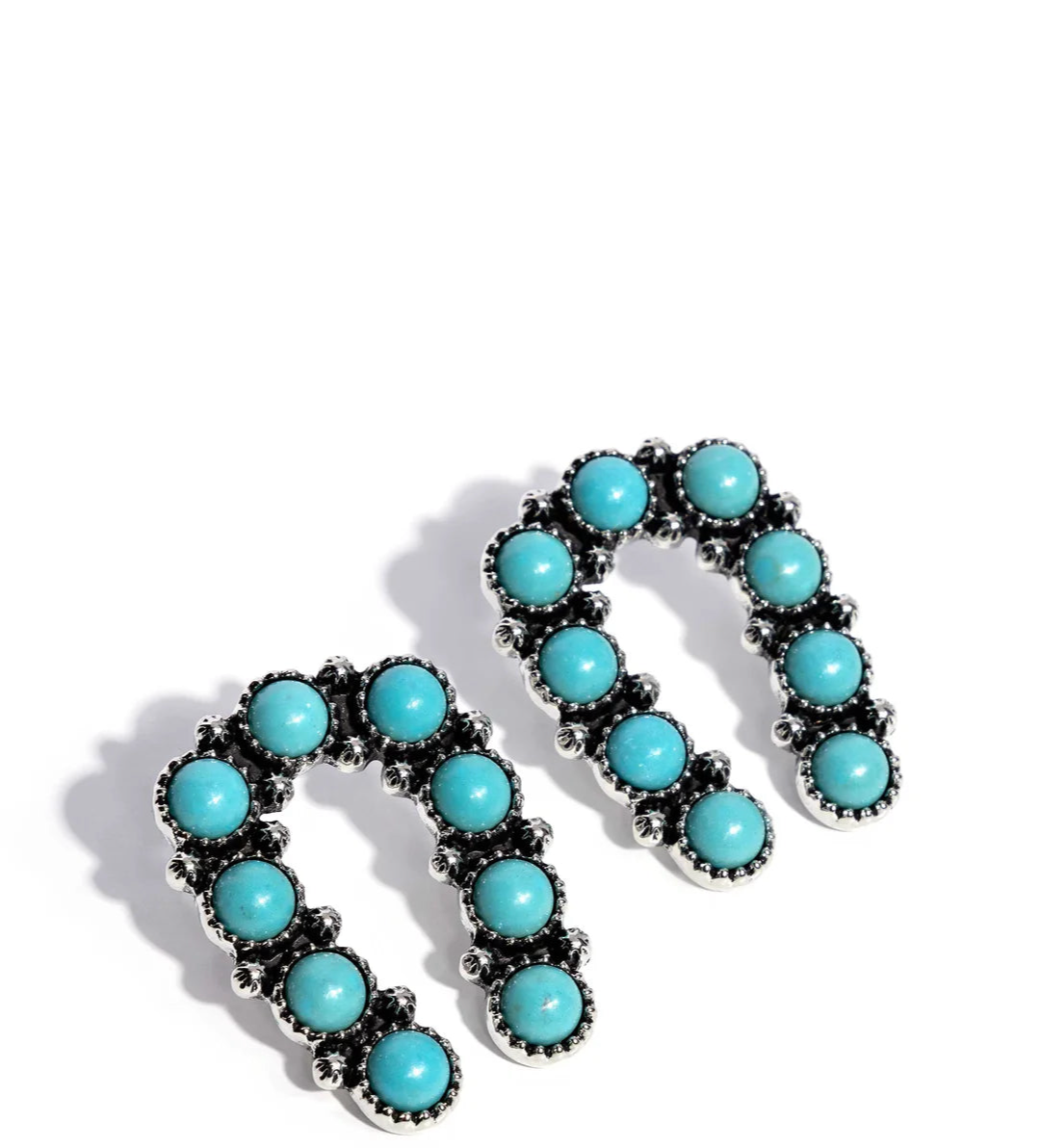 Paparazzi Earrings - Wild West Wonder - Blue - Fashion Fix