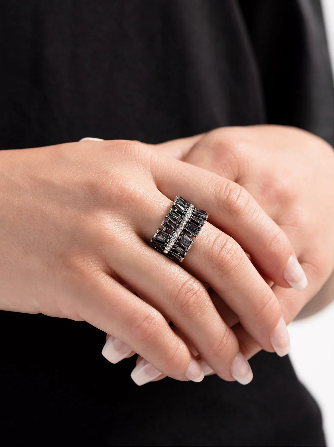 Paparazzi Rings - Staggering Stacks - Silver