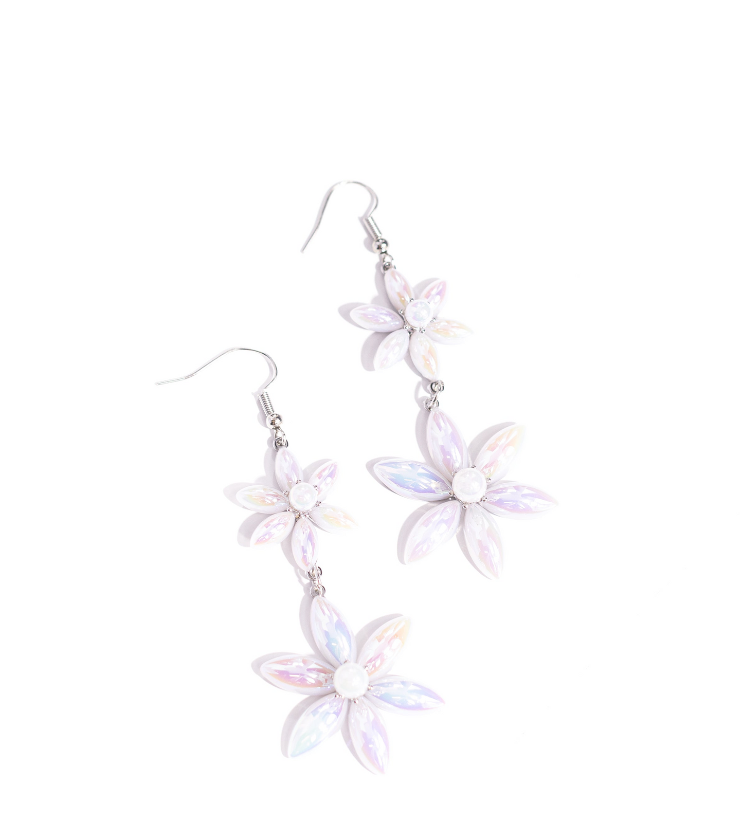 Paparazzi Earrings - Pearl Posy - White