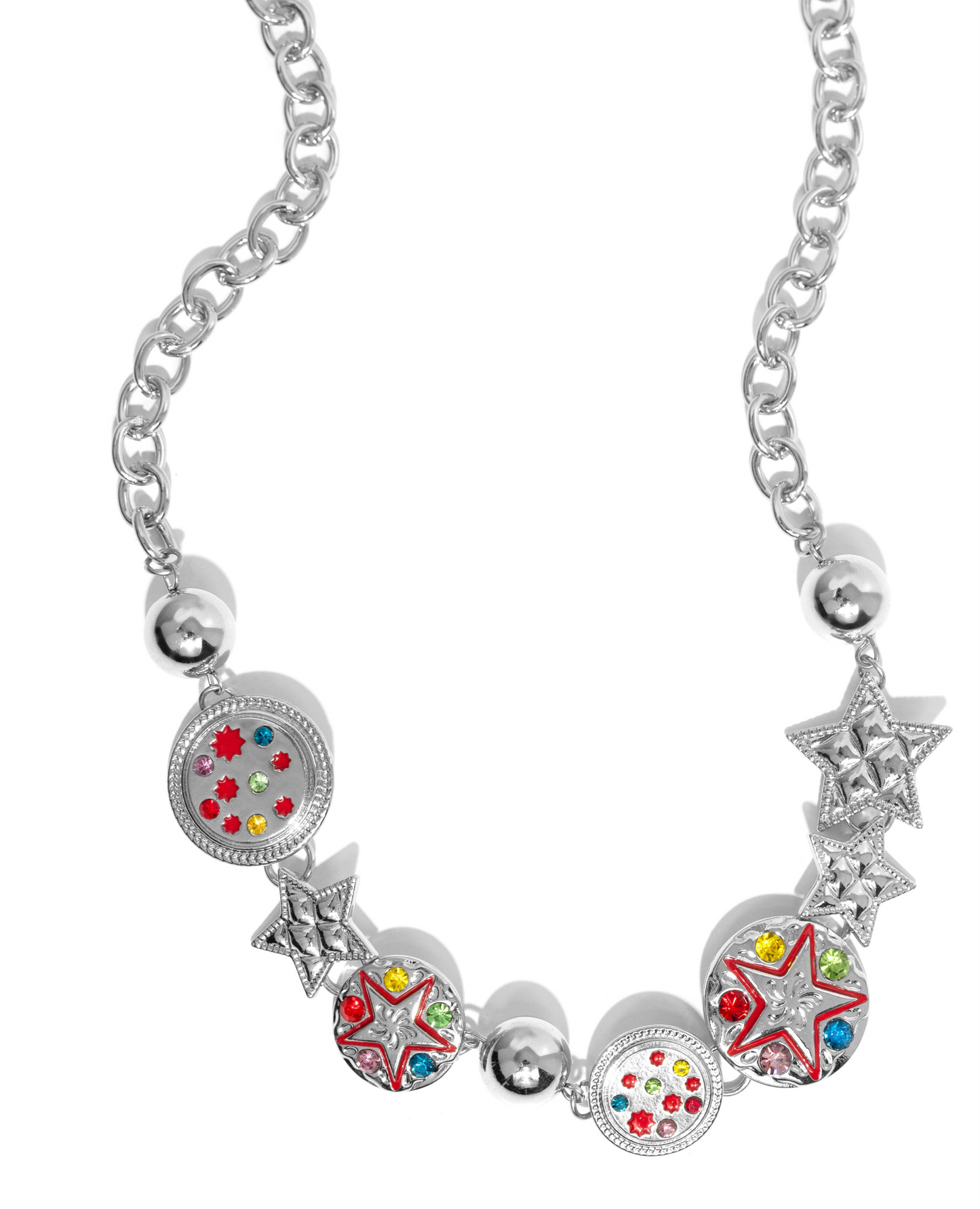Paparazzi Necklaces - Starry Shopaholic - Red
