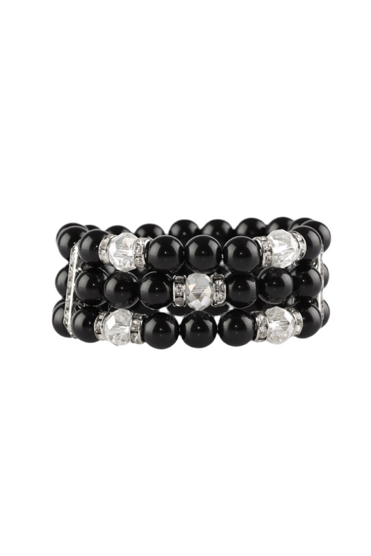 Paparazzi Bracelets - Undeniably Dapper - Black