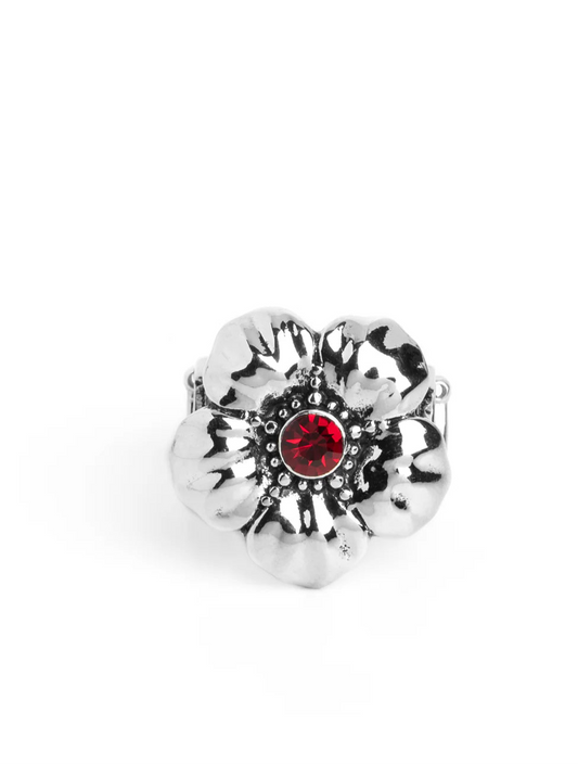 Paparazzi Rings - Bloom Bloom Pow - Red