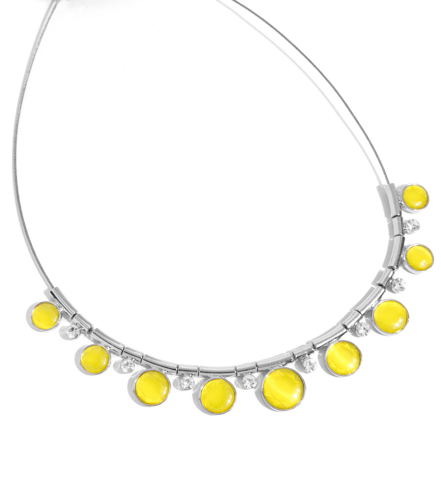 Paparazzi Necklaces - Meticulous Majesty - Yellow