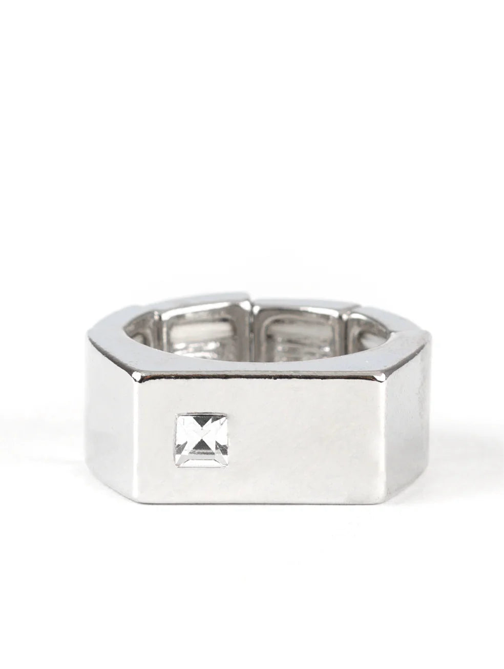 Paparazzi Men's Collection - Steadfast - White