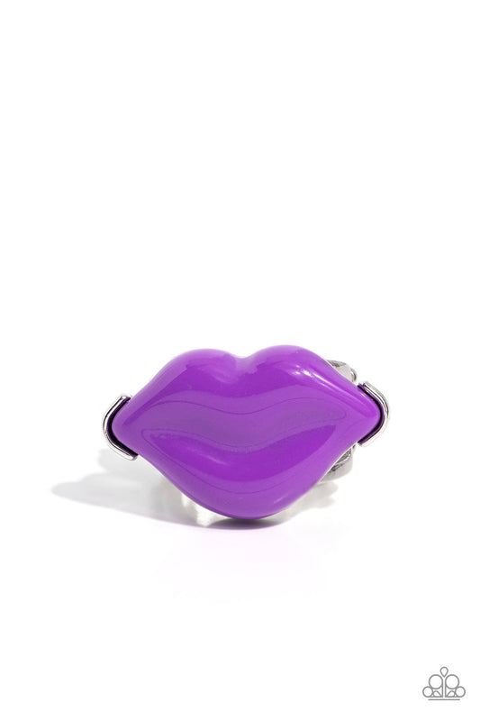 Paparazzi Rings - Lively Lips - Purple