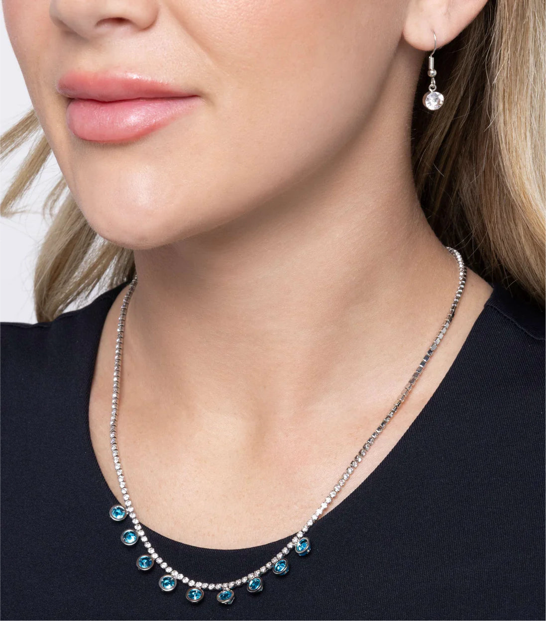 Paparazzi Necklaces - Conveying Charm - Blue