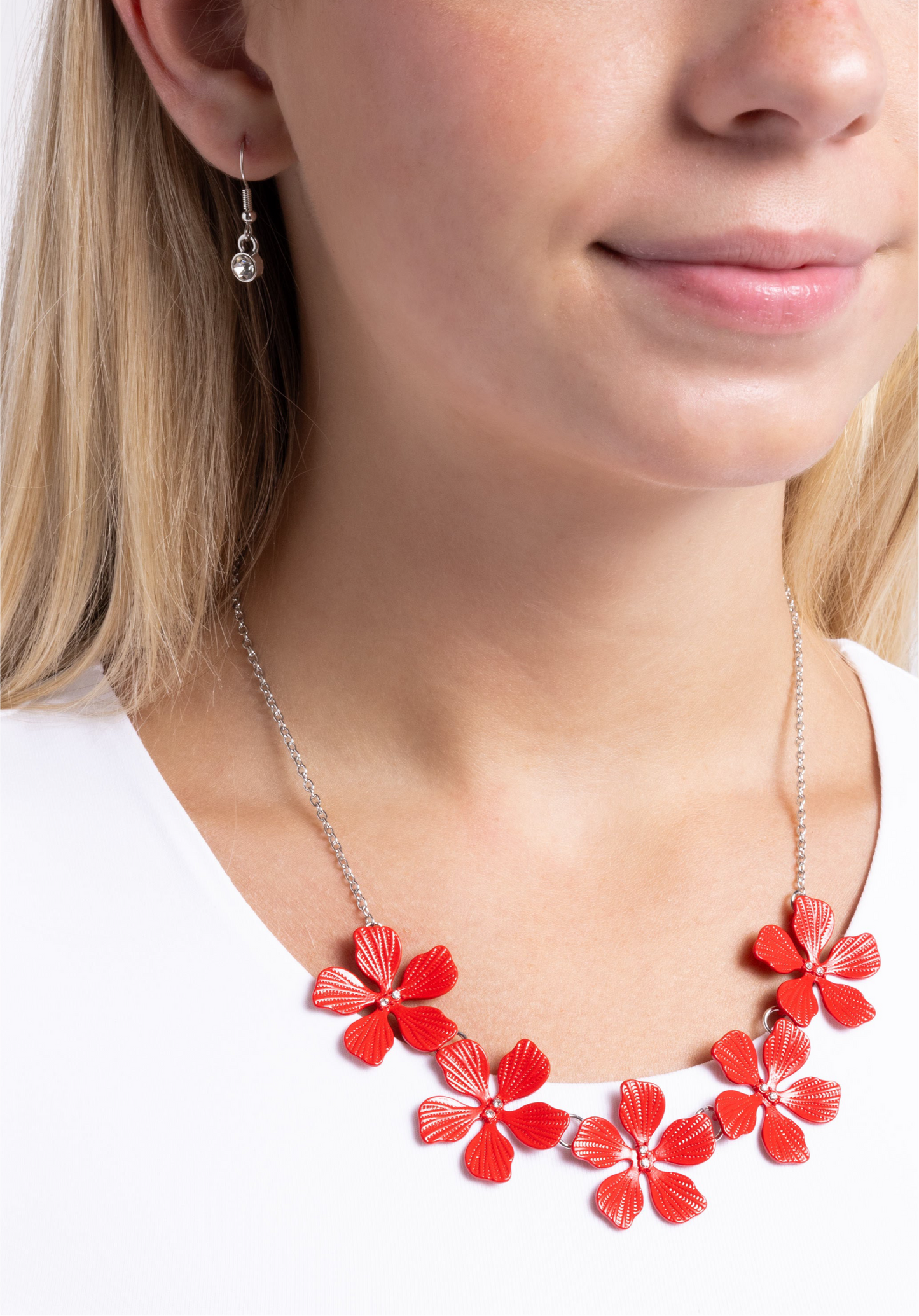 Paparazzi Necklaces - Featured Finesse - Red