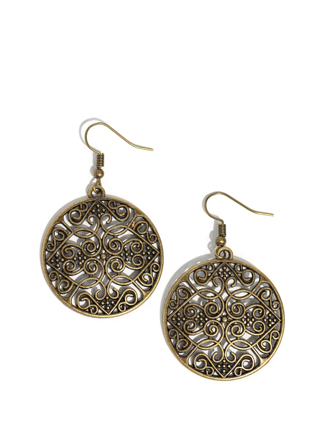Paparazzi Earrings - Budai Decor - Brass
