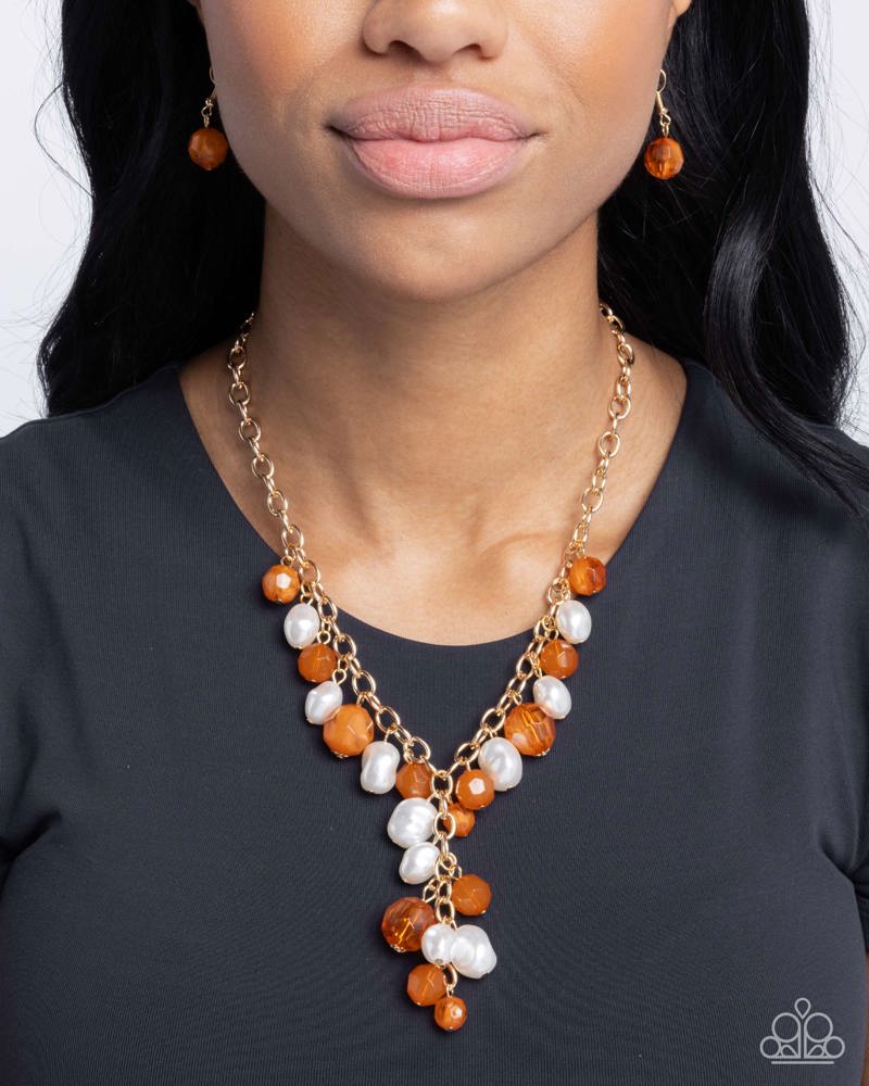 Paparazzi PREORDER Necklaces - Beehive Barrage - Orange