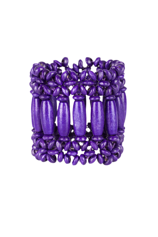 Paparazzi Bracelets - Barbados Beach Club - Purple