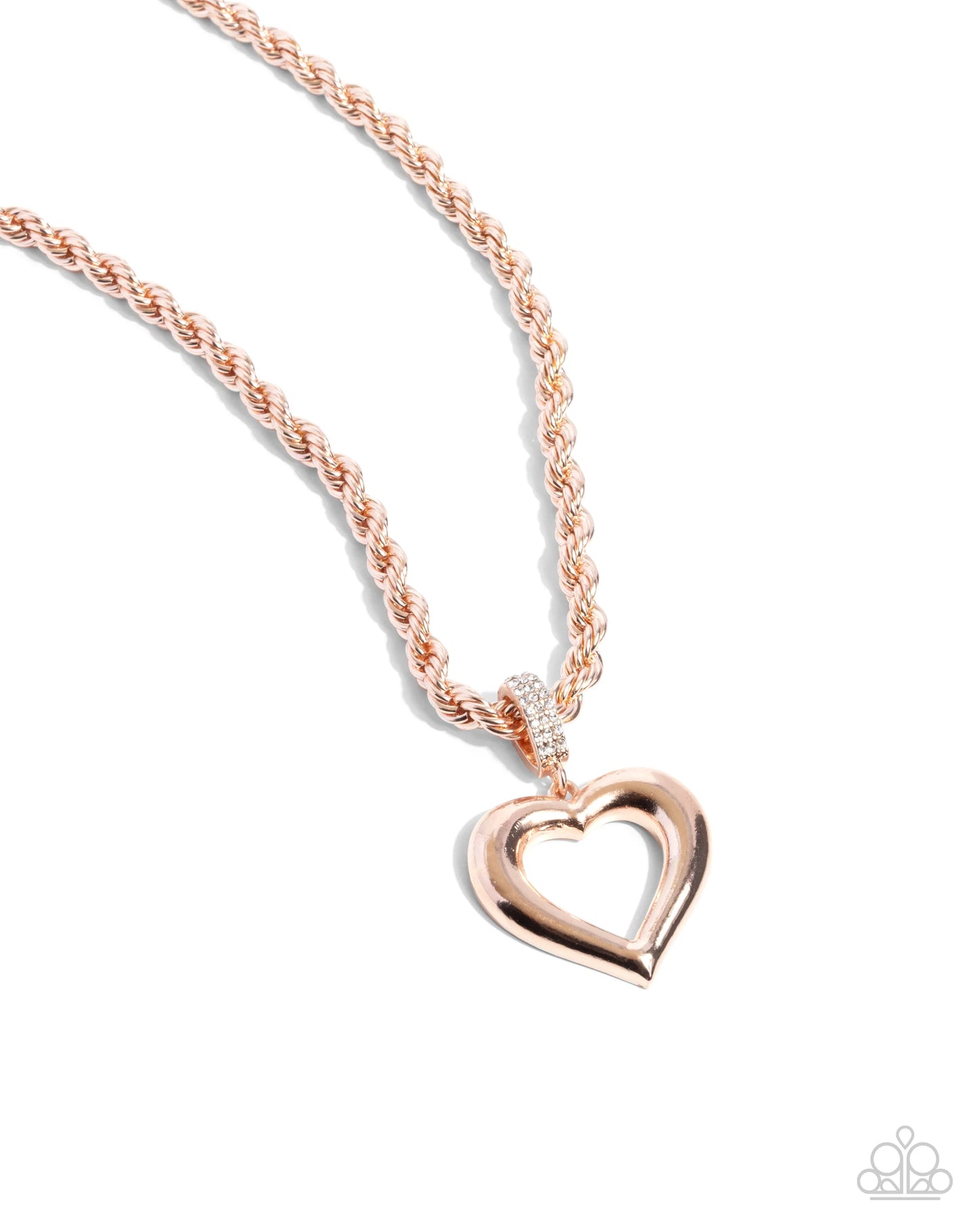 Paparazzi Necklaces - Admirable Academy - Rose Gold