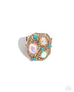 Paparazzi PREORDER Rings - Active Artistry - Gold