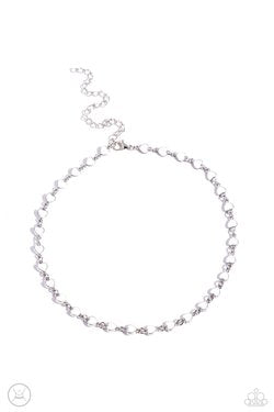 Paparazzi PREORDER Necklaces - Dancing Dalliance - White