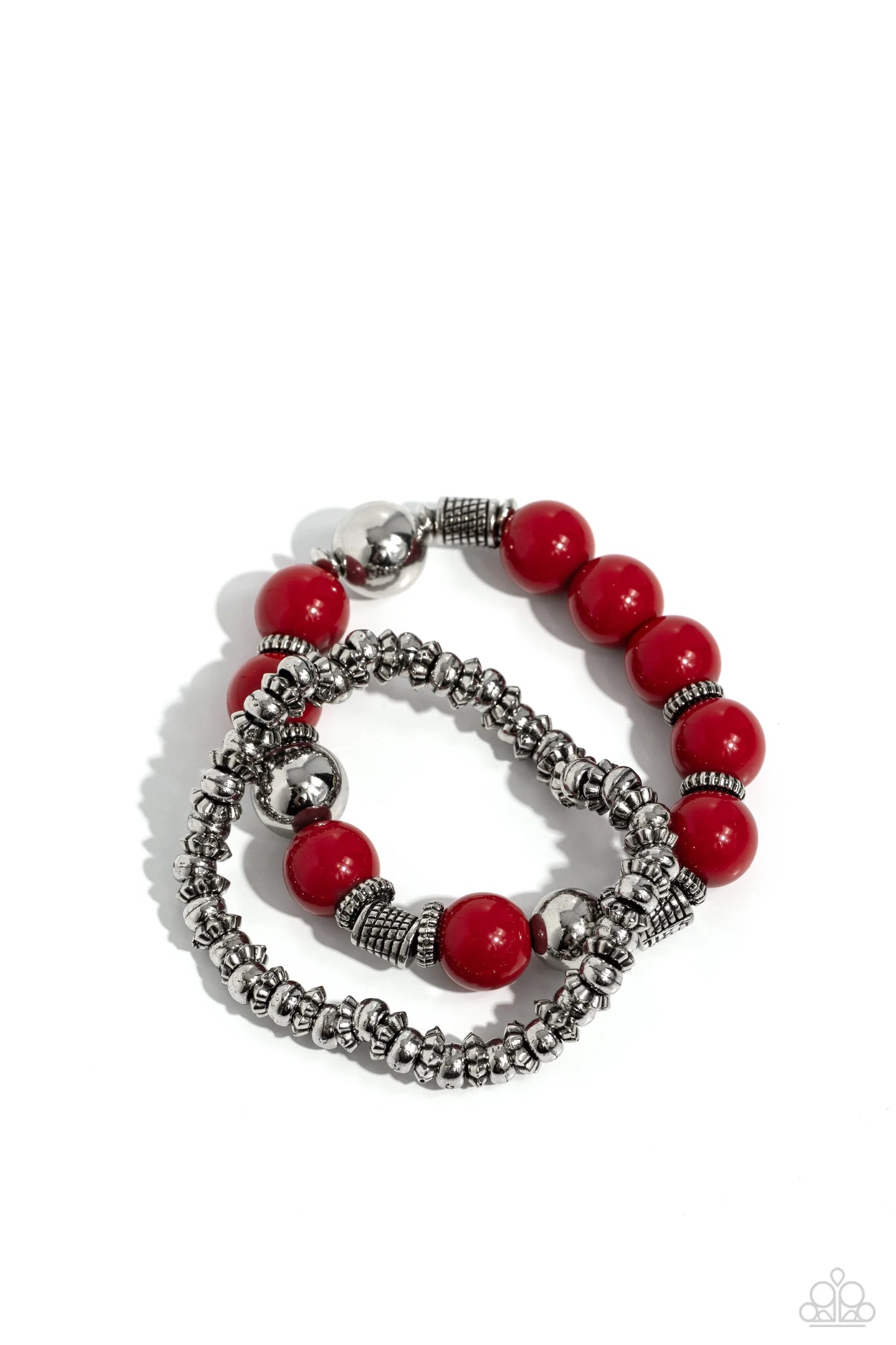 Paparazzi Bracelets - Walk This Sway - Red