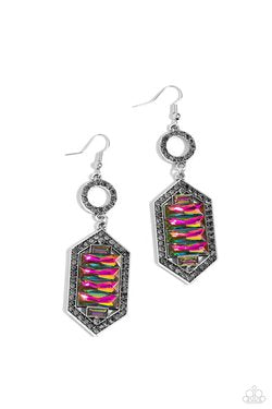 Paparazzi Earrings - Combustible Craving - Multi