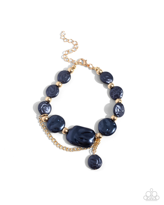 Paparazzi Bracelets -5th Avenue Finesse - Blue