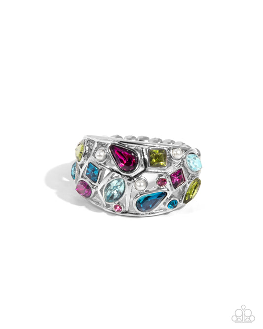 Paparazzi Rings - Abstract Accuracy - Pink