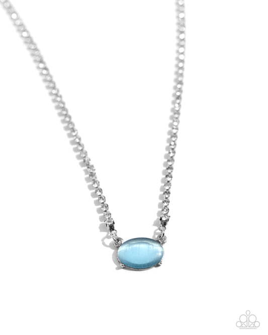 Paparazzi Necklaces - Dynamic Delicacy - Blue