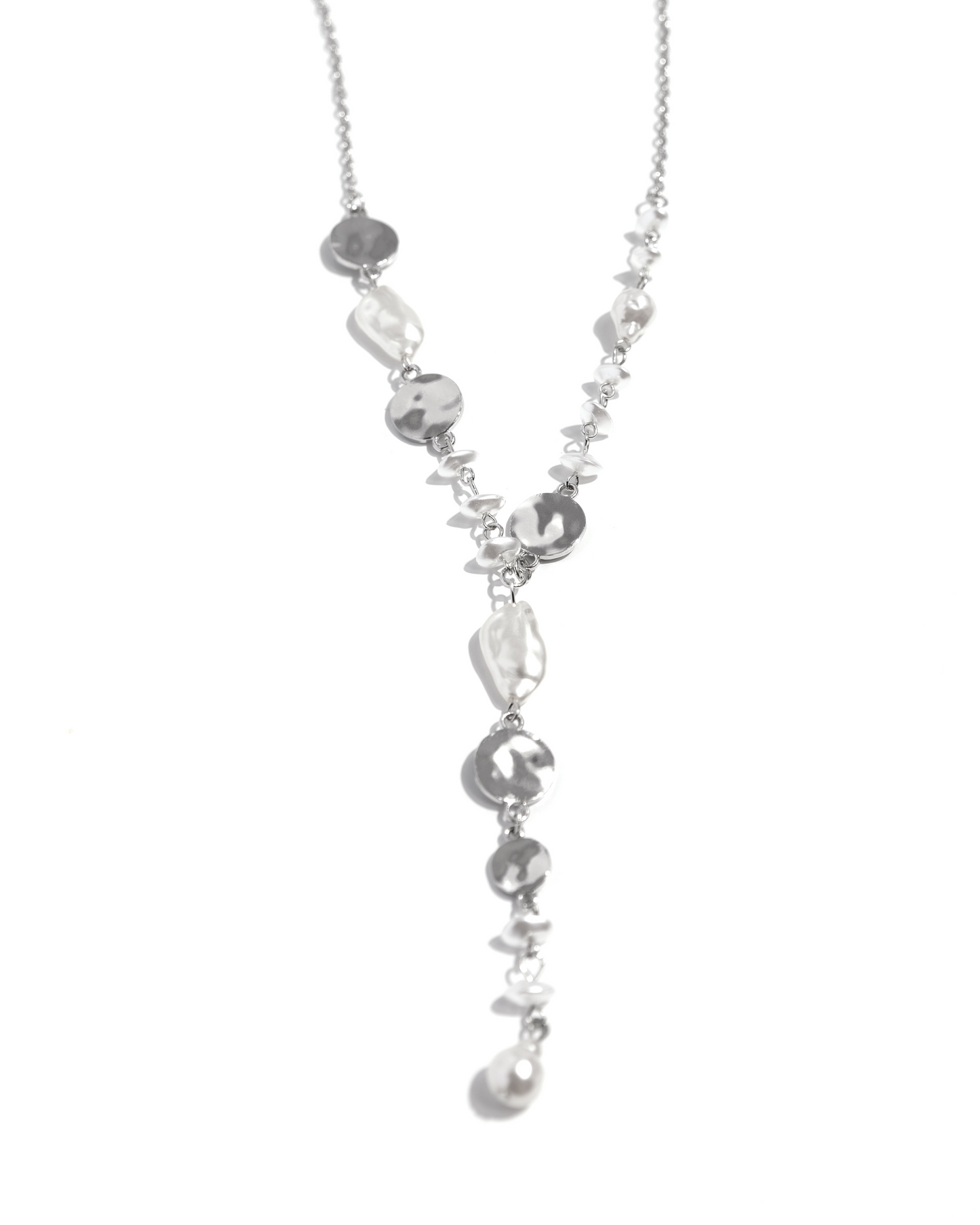 Paparazzi Necklaces - Executive Expression - White