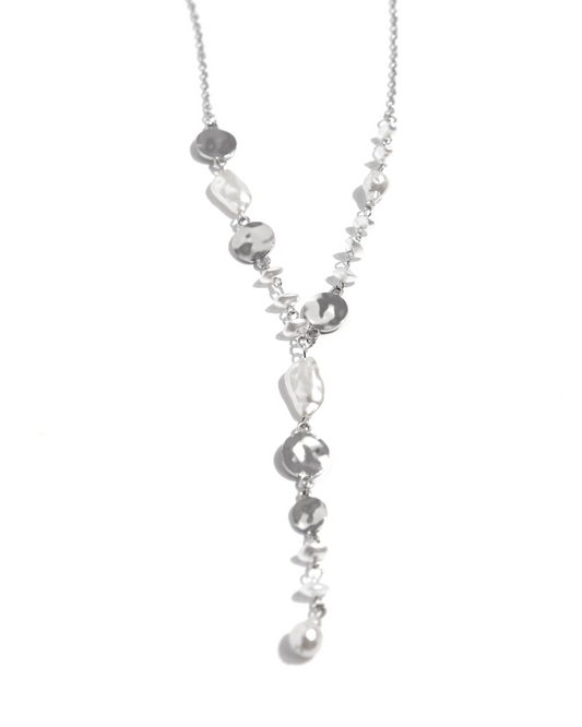 Paparazzi Necklaces - Executive Expression - White