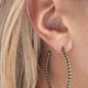 Paparazzi Earrings - Manufactured Monochromatic - Brass
