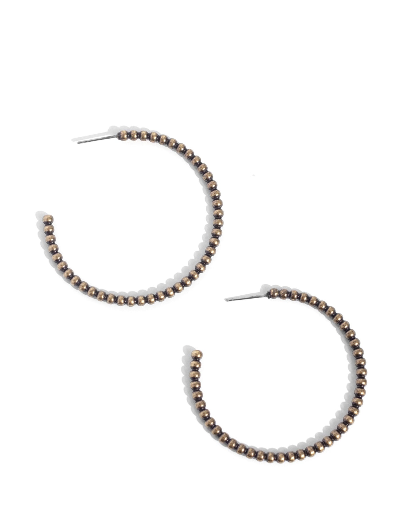 Paparazzi Earrings - Manufactured Monochromatic - Brass