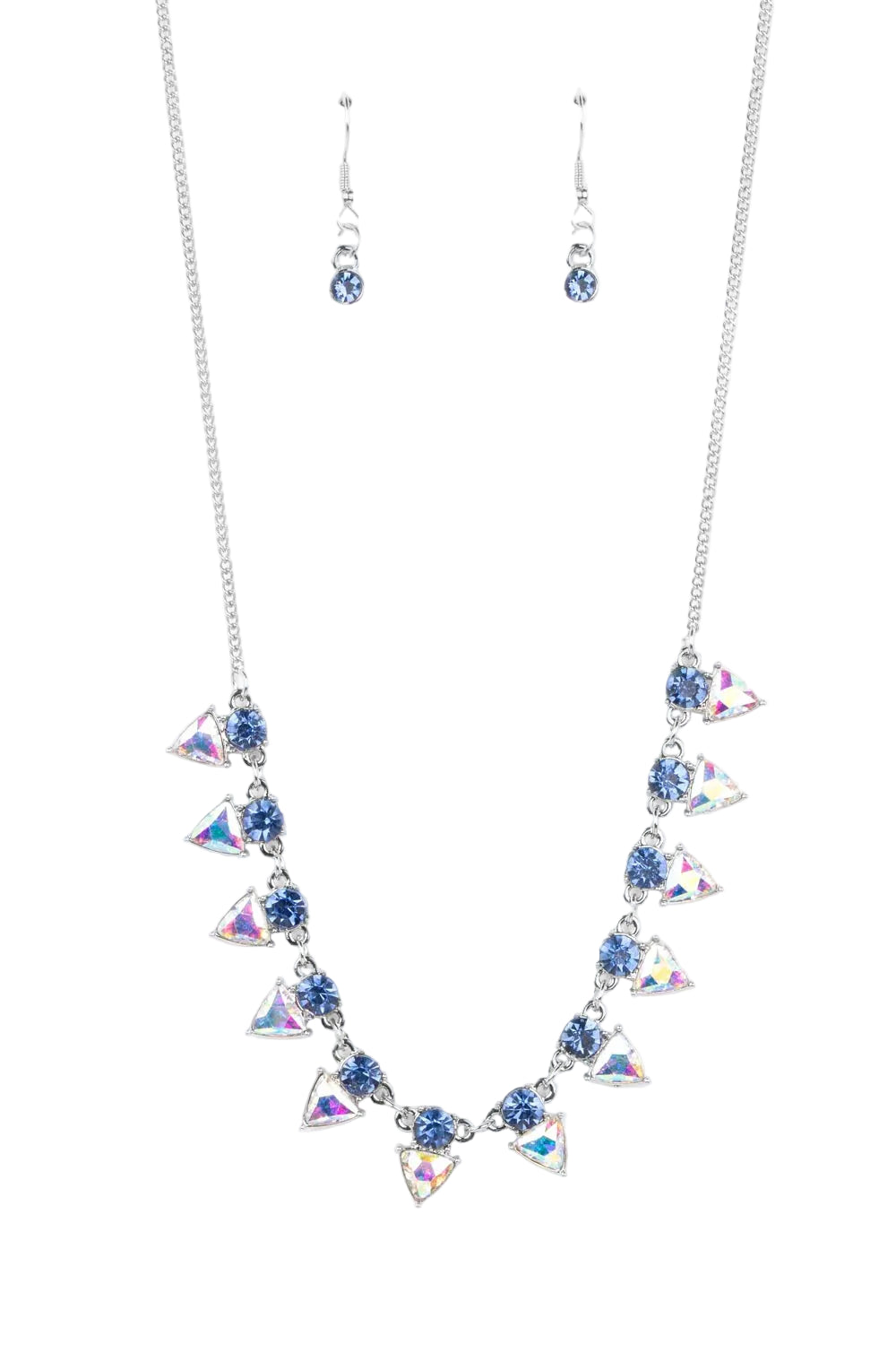 Paparazzi Necklaces - Razor-Sharp Refinement - Blue